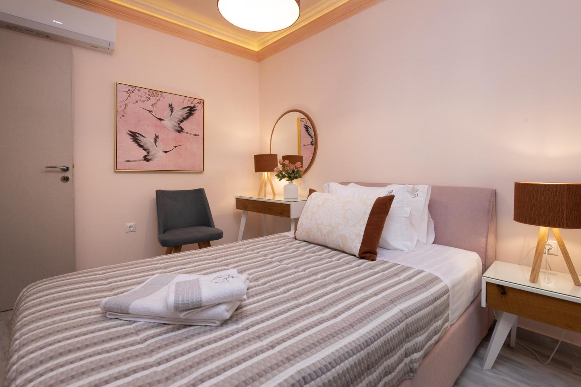 Exanimo Luxury Apartments Zakintos Oda fotoğraf